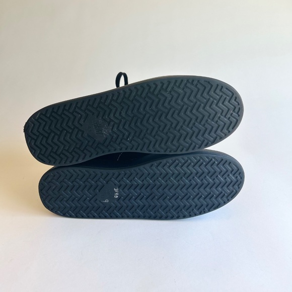 H&M Black Patent Leather Quilted Combat Boots size EUR 41, US 10.5 - Picture 10 of 14